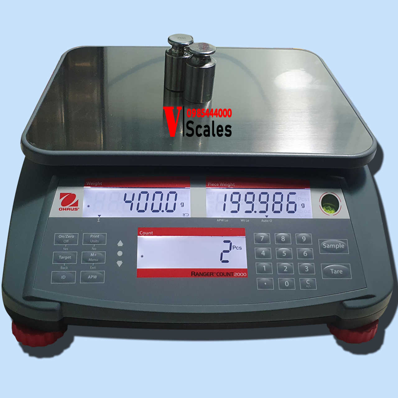 Cân Sartorius Practum 1g can-dem-ohaus-ranger-count